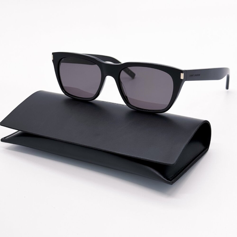 NEW SAINT LAURENT SL 598 001 UNISEX BLACK SUNGLASSES SAINT LAURENT SL598 001 - Picture 2 of 11